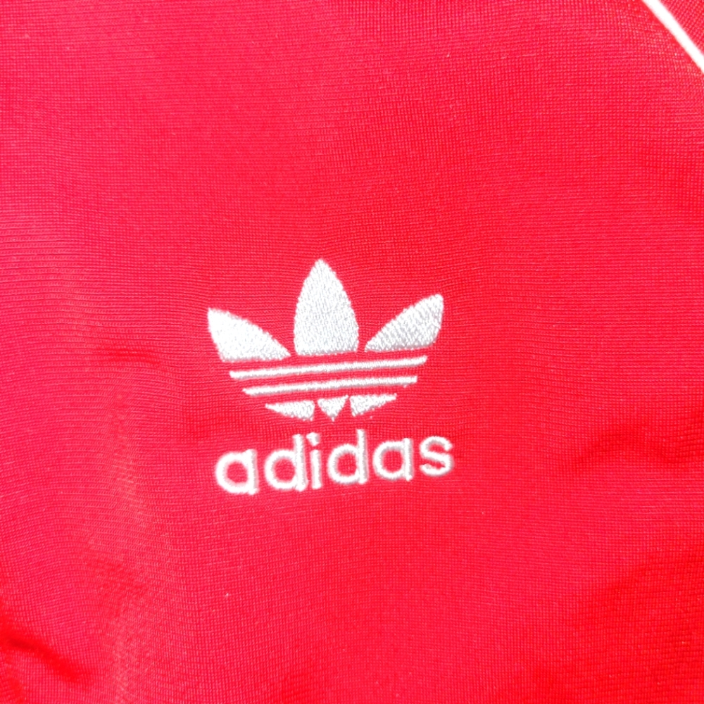 Red Adidas jacket